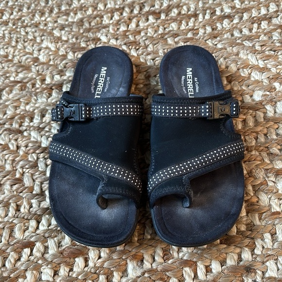 Women's Merrell District Muri Wrap Black Fabric size 6 - Picture 6 of 9